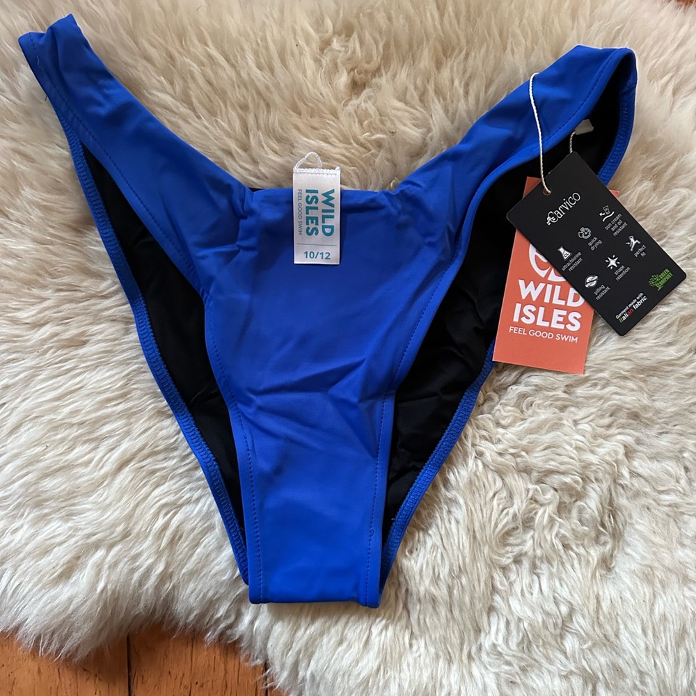 WILD ISLES Paloma Cheeky Bikini Bottoms NWT